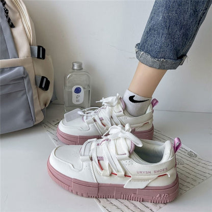 Sweet Cool Shoes Student Color Matching Board Shoe Tide Super Kawaii Low Top Casual Fashion Women Cosplay Sports Lolita Sneakers