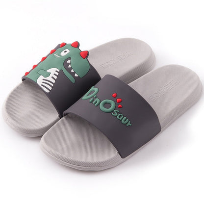 Summer Women Floor Flat Shoes Lovely Indoor Flip Flops Female Non-Slip Bathroom Home Slippers Female Beach Shoe