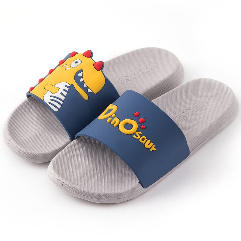 Summer Women Floor Flat Shoes Lovely Indoor Flip Flops Female Non-Slip Bathroom Home Slippers Female Beach Shoe