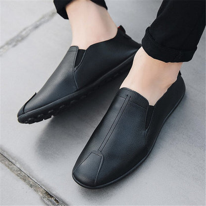 Men Loafers Shoes Spring  Fashion Boat Footwear Man Brand Leather Moccasins Men'S Shoes Men Comfy Drive Men's Casual Shoes