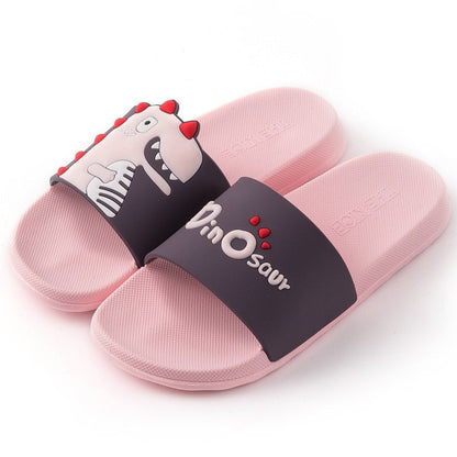 Summer Women Floor Flat Shoes Lovely Indoor Flip Flops Female Non-Slip Bathroom Home Slippers Female Beach Shoe