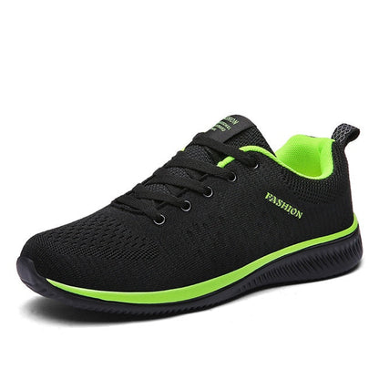 Mesh Men Casual Shoes Lac-up Men Shoes Lightweight Comfortable Breathable Walking Sneakers Tenis Feminino