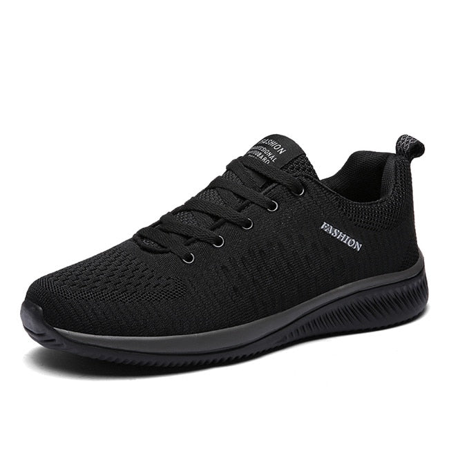 Mesh Men Casual Shoes Lac-up Men Shoes Lightweight Comfortable Breathable Walking Sneakers Tenis Feminino