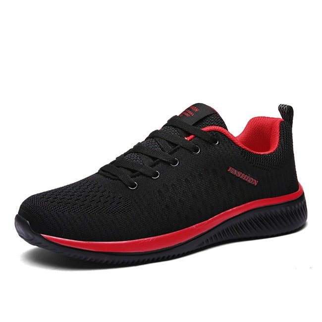 Mesh Men Casual Shoes Lac-up Men Shoes Lightweight Comfortable Breathable Walking Sneakers Tenis Feminino