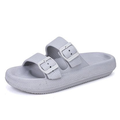 Summer Men Slippers Massage Clogs Casual Indoor Home Slides Bathroom Slippers Outdoor Flip Flops Quick Dry Beach Sandals Loafers