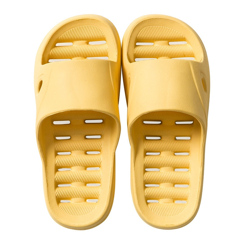 Bathroom Slippers Shower Sandal Summer Slide Weep Hole EVA Non-Slip Light Indoor Soft Sole Slide Women Men Flip Flops Pool Shoes