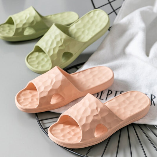 Summer Slippers Shower Pool Women Shoes EVA Light Comfortable Non-Slip Slides Female Men Slippers Indoor Bathroom Beach Slippers