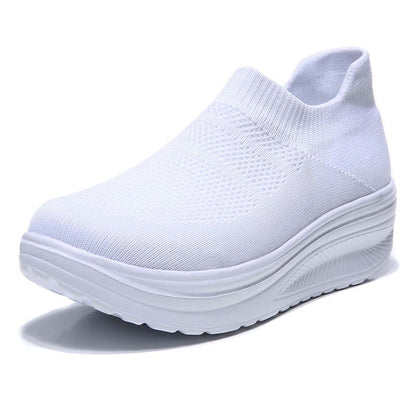 Sneakers Women Fashion Femme Women Shoes New Women's Vulcanized Shoes Sneakers Thick Bottom Slip On Female Women Shoe Plus Size