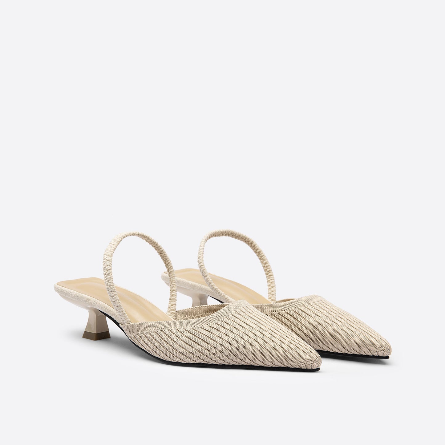 Futurecen- Women Point Toe Slingback Pumps