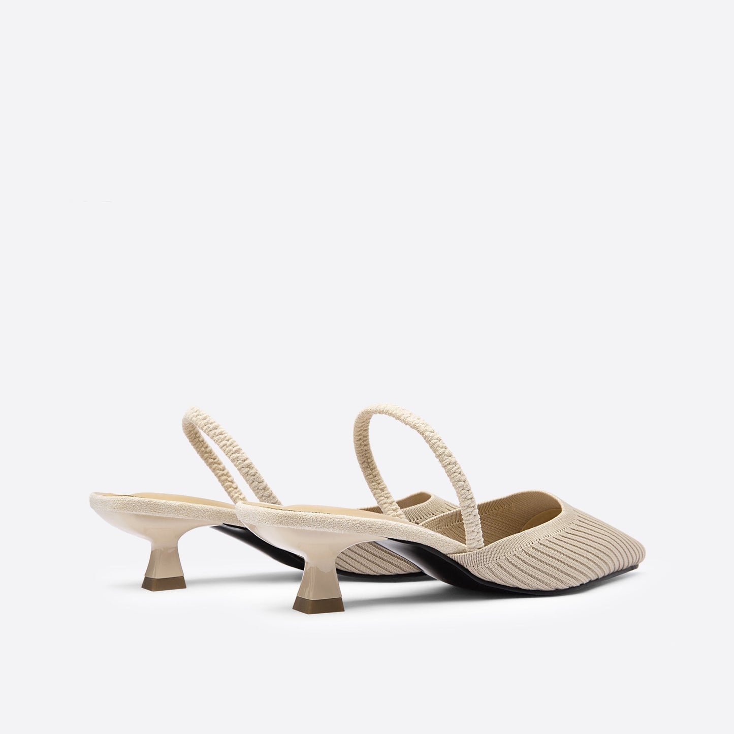 Futurecen- Women Point Toe Slingback Pumps