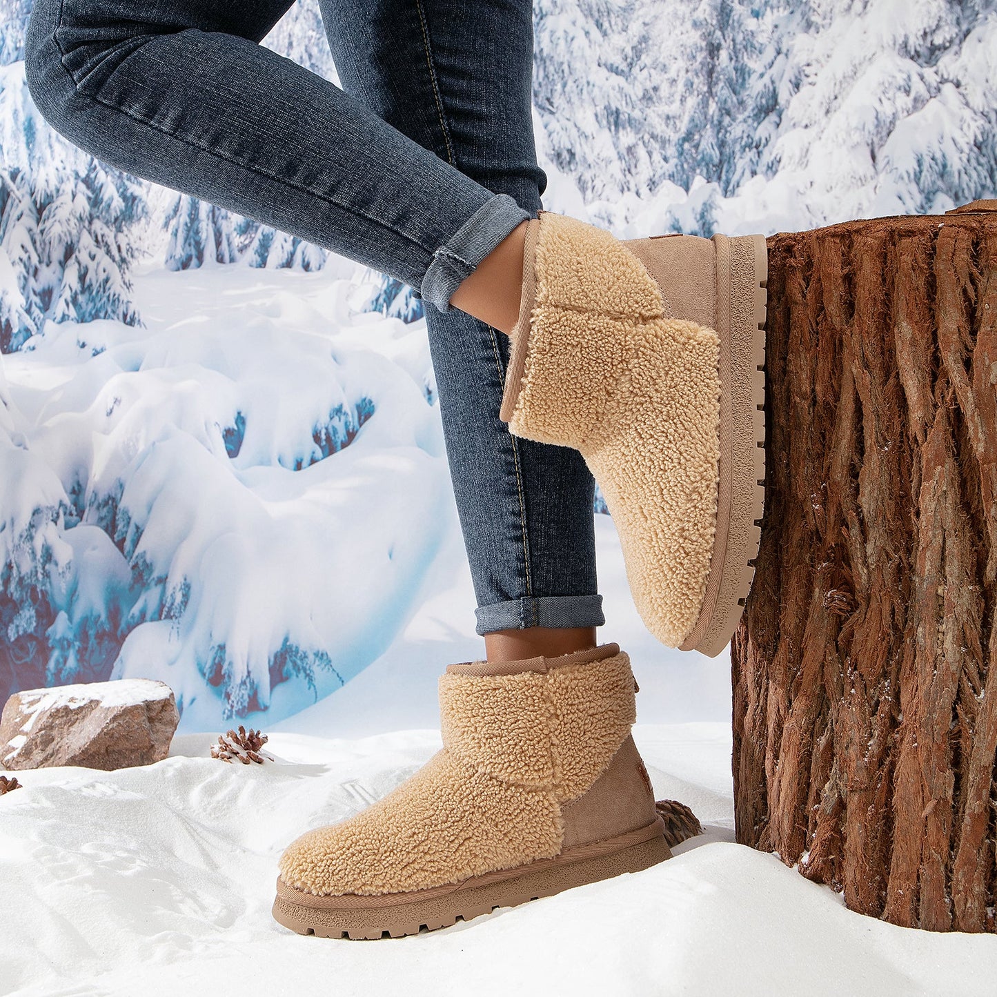 Women Platform Daily Winter & Snow Boots