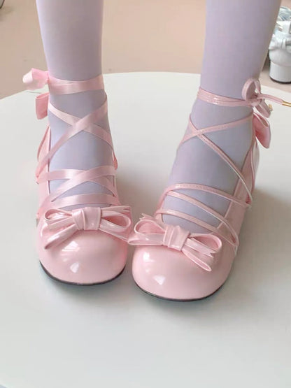 ♡ Starry Ballet ♡ - Mid-Heel Shoes