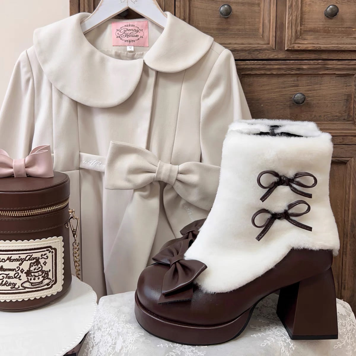 ♡ Winter Love ♡ - High Heel Bootie