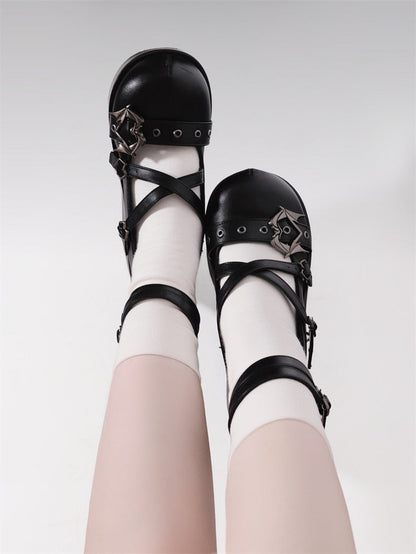 ♡ Little Demon ♡ - Dolly Platform Shoes