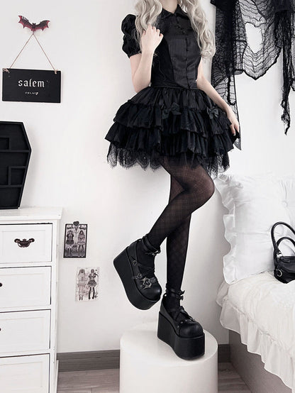 ♡ Little Demon ♡ - Dolly Platform Shoes