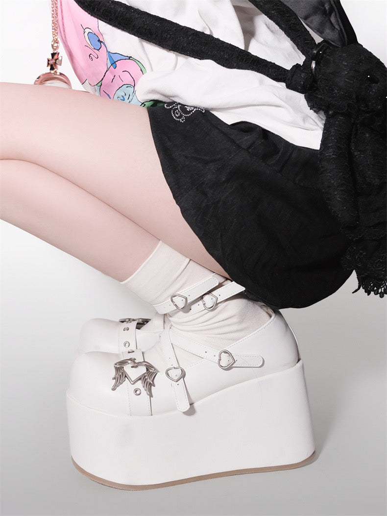 ♡ Little Demon ♡ - Dolly Platform Shoes