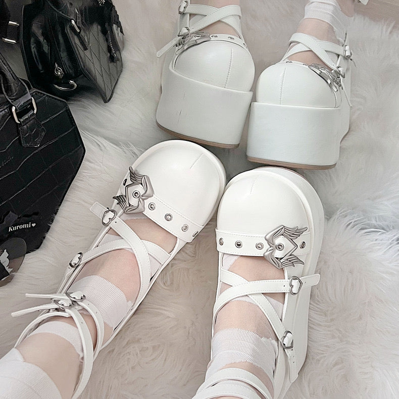 ♡ Little Demon ♡ - Dolly Platform Shoes