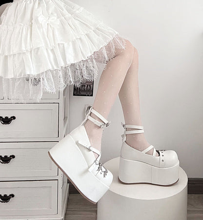 ♡ Little Demon ♡ - Dolly Platform Shoes