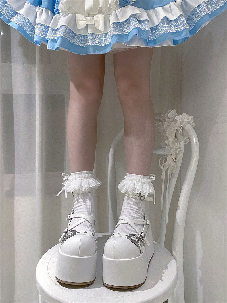 ♡ Little Demon ♡ - Dolly Platform Shoes