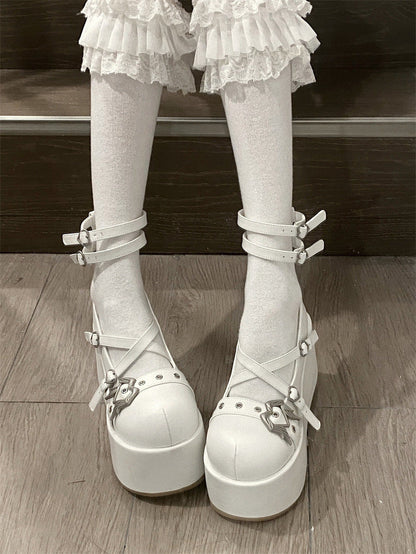 ♡ Little Demon ♡ - Dolly Platform Shoes