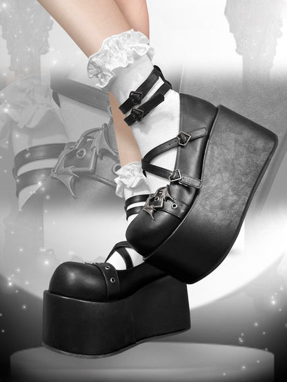 ♡ Little Demon ♡ - Dolly Platform Shoes