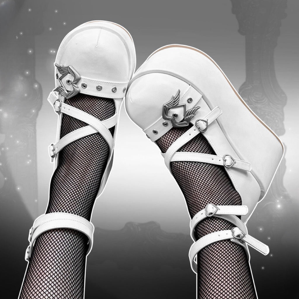 ♡ Little Demon ♡ - Dolly Platform Shoes