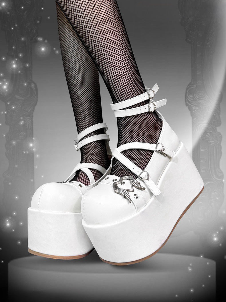 ♡ Little Demon ♡ - Dolly Platform Shoes