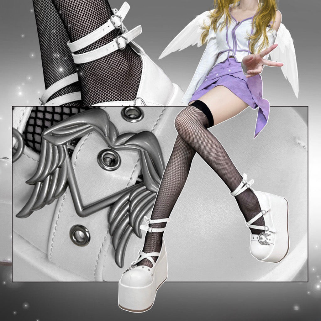 ♡ Little Demon ♡ - Dolly Platform Shoes