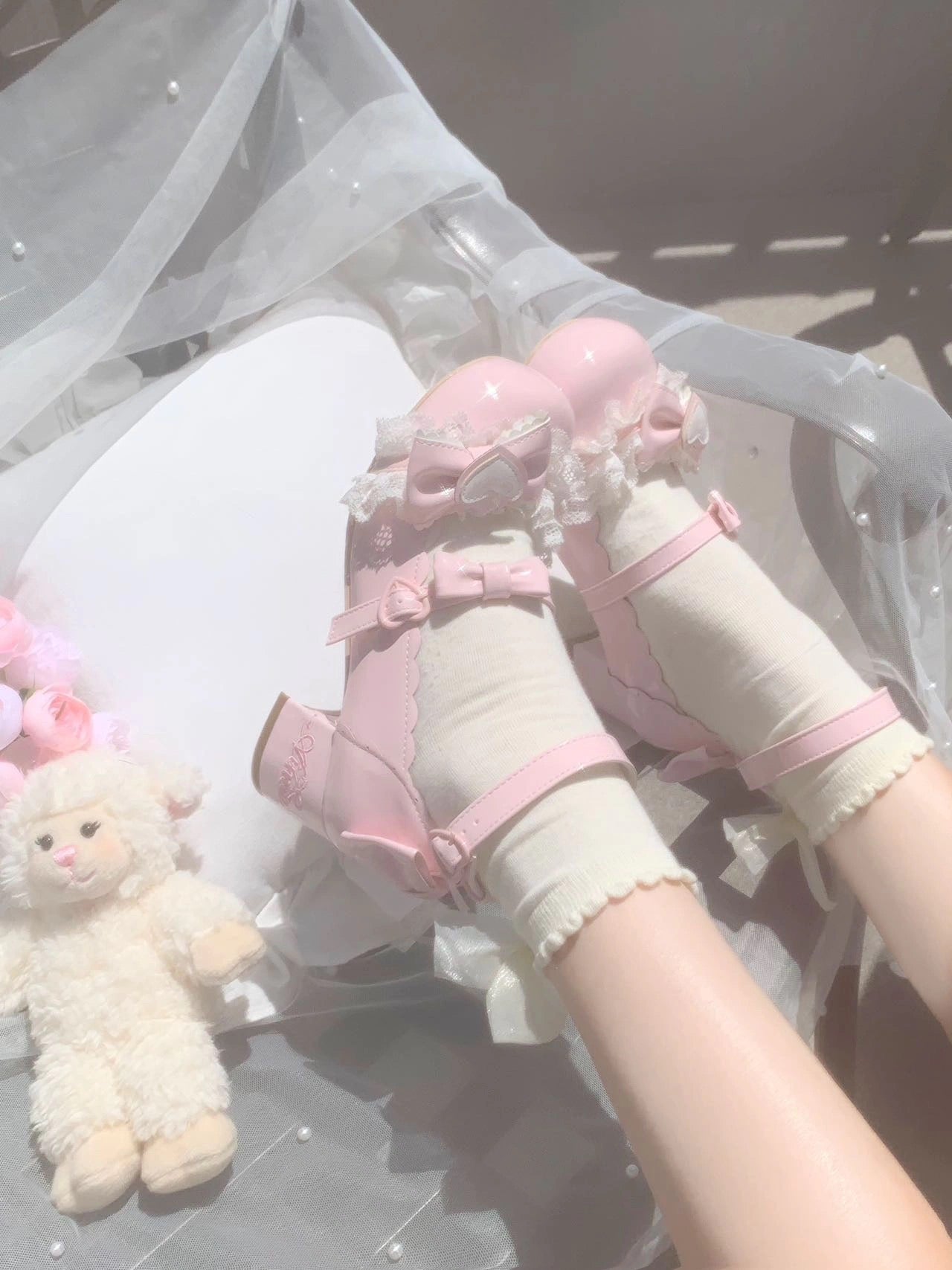 ♡ Miss Sakura ♡ - Mid-Heel Shoes