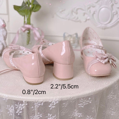 ♡ Butterfly Pastry ♡ - Mid-Heel Shoes