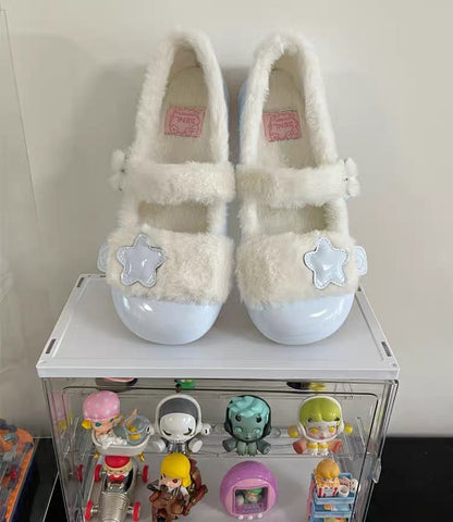 ♡ Little Lucky ♡ - Fluffy Flat Shoes