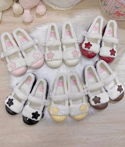 ♡ Little Lucky ♡ - Fluffy Flat Shoes