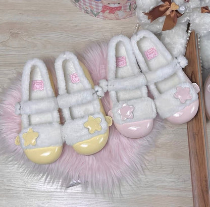 ♡ Little Lucky ♡ - Fluffy Flat Shoes