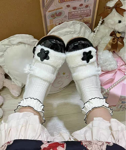 ♡ Little Lucky ♡ - Fluffy Flat Shoes