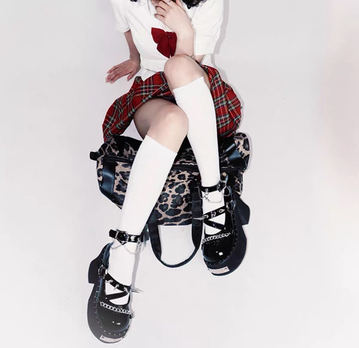 ♡ Dark Rose Witch ♡ - Dolly Platform Shoes