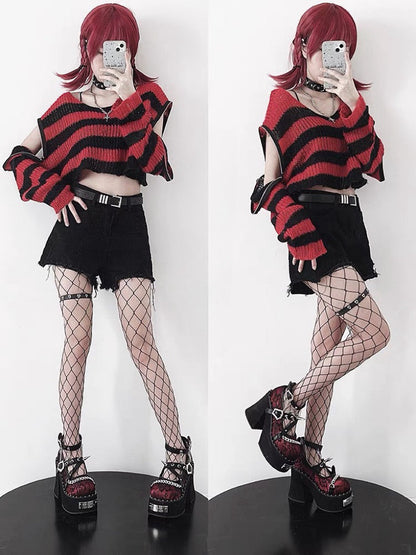 ♡ Dark Rose Witch ♡ - Dolly Platform Shoes