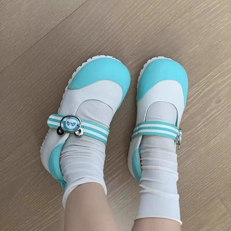 ♡ Cute Panda ♡ - Flat Shoes