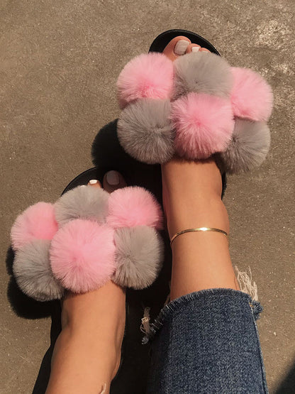 Pom Pom Slippers