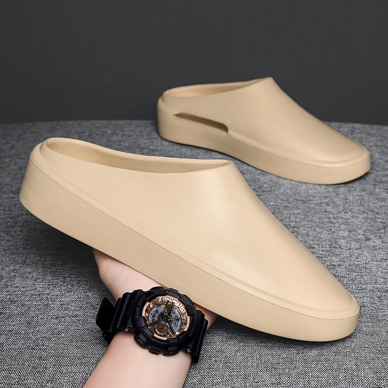 Summer Popular High-quality Rubber and Plastic EVA Couples Slip-on Casual Shoes Slippers Men House Slippers Men