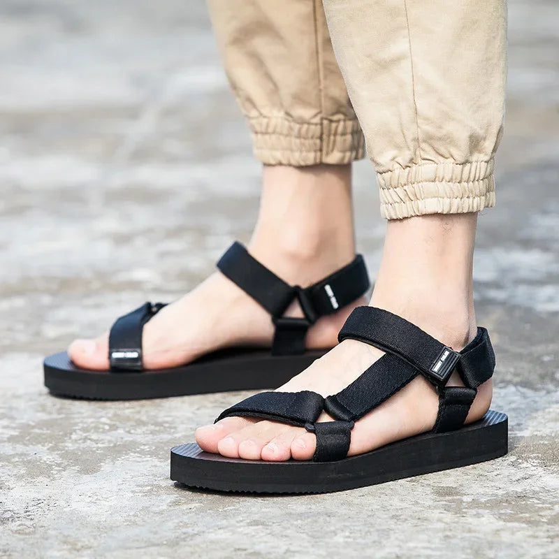 Men's Sandals Simple Casual Summer Shoes Comfortable Sneakers Outdoor Beach Vacation Sandals New Male Casual Sandals shoes