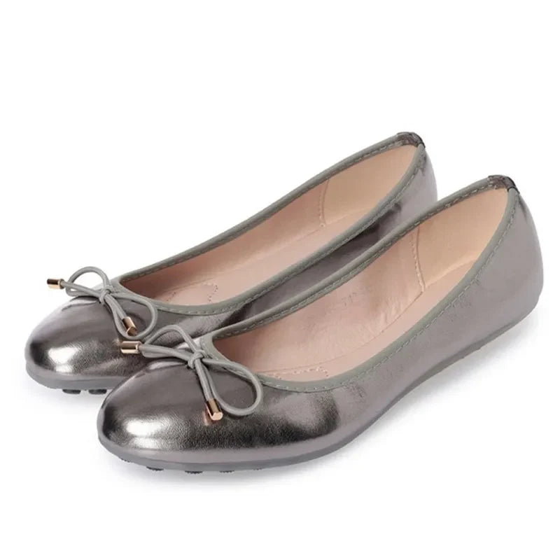 Women Ballerinas Flats shoes Bowtie Shallow Mouth Slip On Women Flats Ladies Casual Flat Shoes Ballet Flats