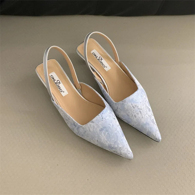 binfenxie  -    Fashion Women Sandals Party Pumps Thin High Heels Elastic Band Black White Beige Rose Summer Dress Shoes