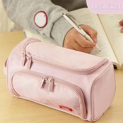 binfenxie Super Big Cute Pencil Case Pencil Box Storage Bag Large Capacity for Boy Girl Kid's Gift Kawaii Pensil Case School Stationery