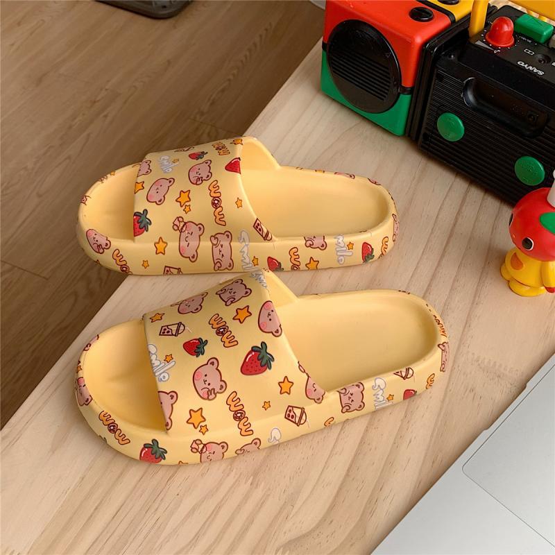 Women Soft Sole EVA Slippers Sandals Summer Beach Fashion Female Cute Indoor Home Sandals Slippers Flip Flops Woman Slippers