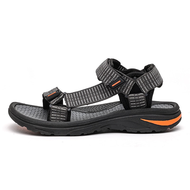 Men Summer Sandals Outdoor Casual Sandals Comfortable Beach Aqua Shoes Non-slip Light Weight Breathable Sandals Summer Slippers