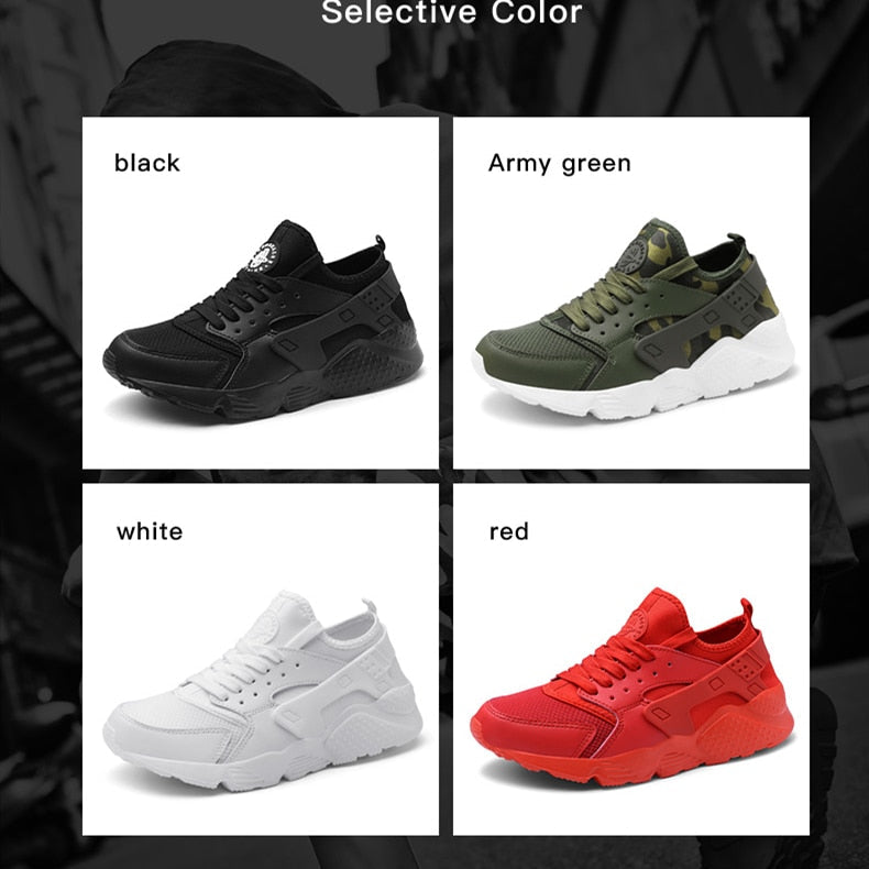 New Men's Running Shoes Women Light Sneakers Breathable Mesh Elastic Outdoor Sports Fashion Casual Shoes Unisex Jogging Shoes