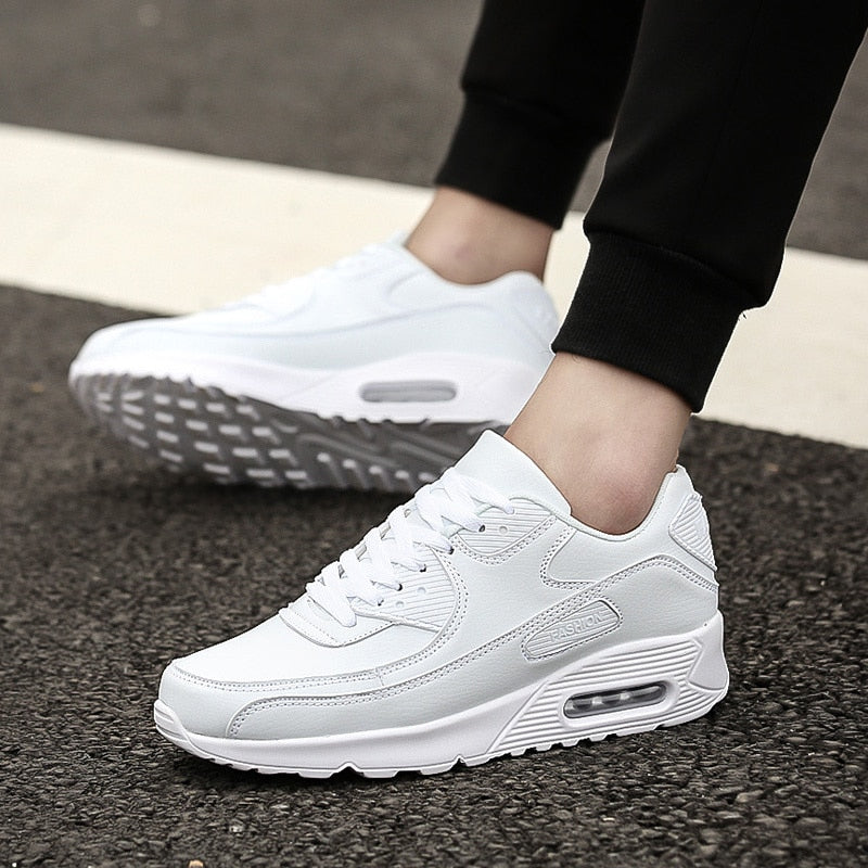 Fashion Men's Sneakers White Women and Men Air Shoes Platform Black Couple Flats Sport Tenis Masculino Zapatillas Mujer