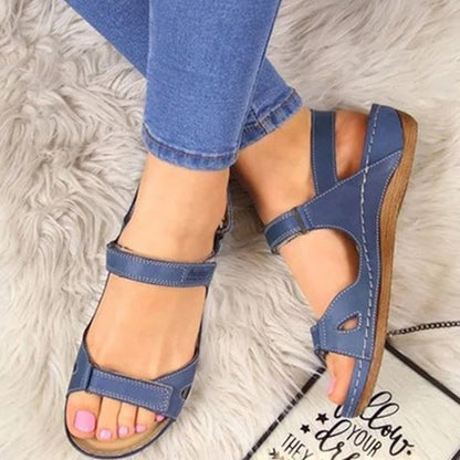 Women Sandals  Casual Summer Shoes Women Low Heels Sandals For Wedges Shoes Soft Bottom Chaussure Femme Summer Footwear