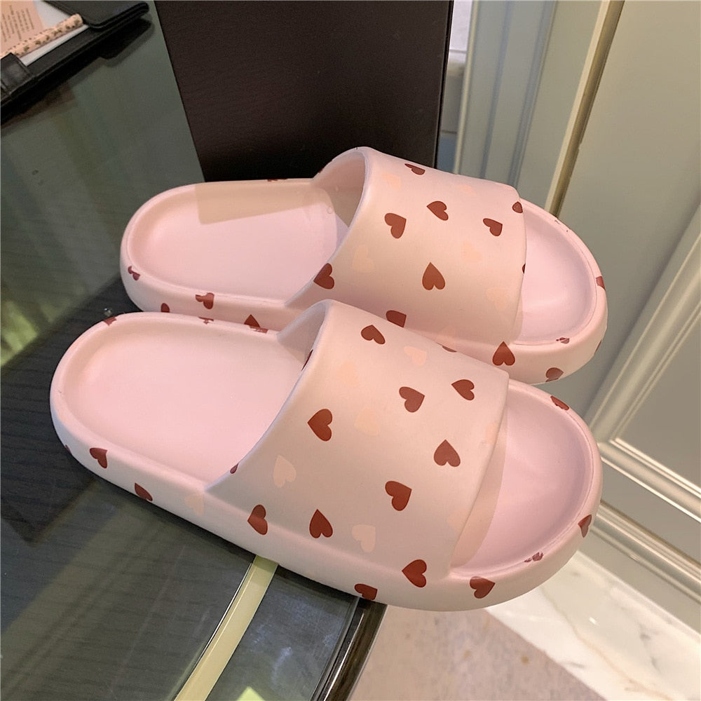 Women Soft Sole EVA Slippers Sandals Summer Beach Fashion Female Cute Indoor Home Sandals Slippers Flip Flops Woman Slippers