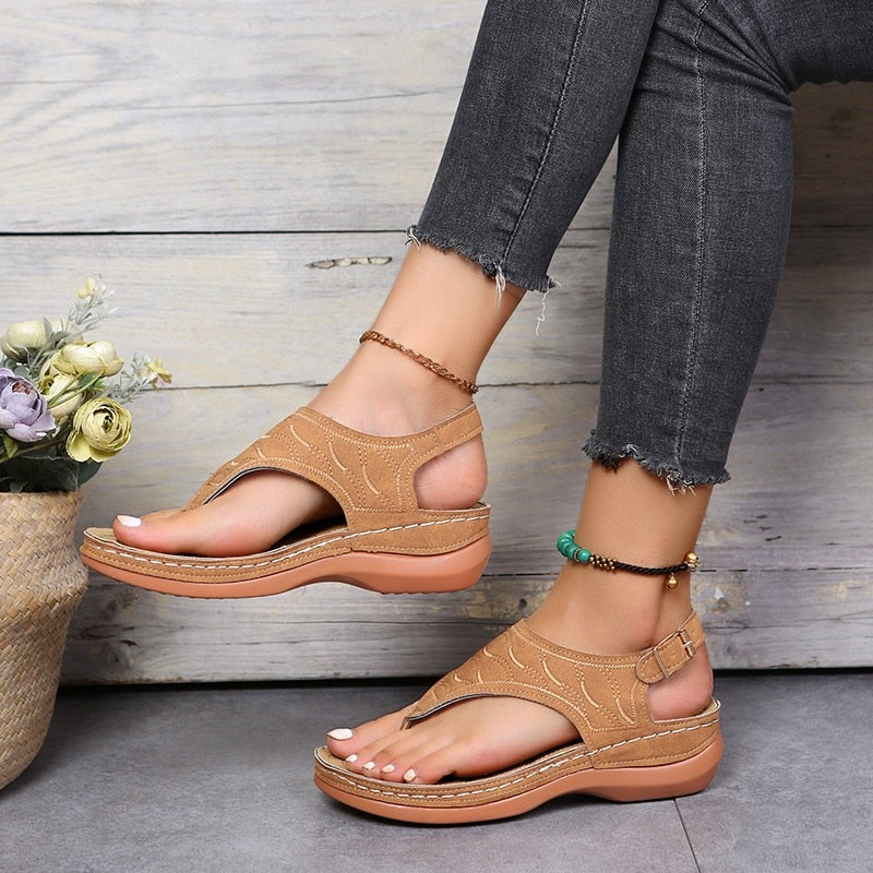 Women Sandals Summer Shoes Open Toe Sandals Woman Breathable Sandals For Women Platform New Fashion Lightweight Plus Size Shoes